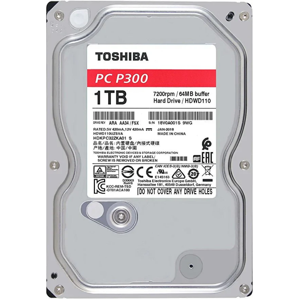 Toshiba P300 HDD 1TB - 1